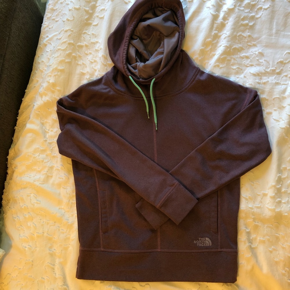 Medium Purple The North Face Hoodie with cowl neck
